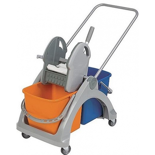 Wózek do sprzątania Splast 2x25l z wyciskarką